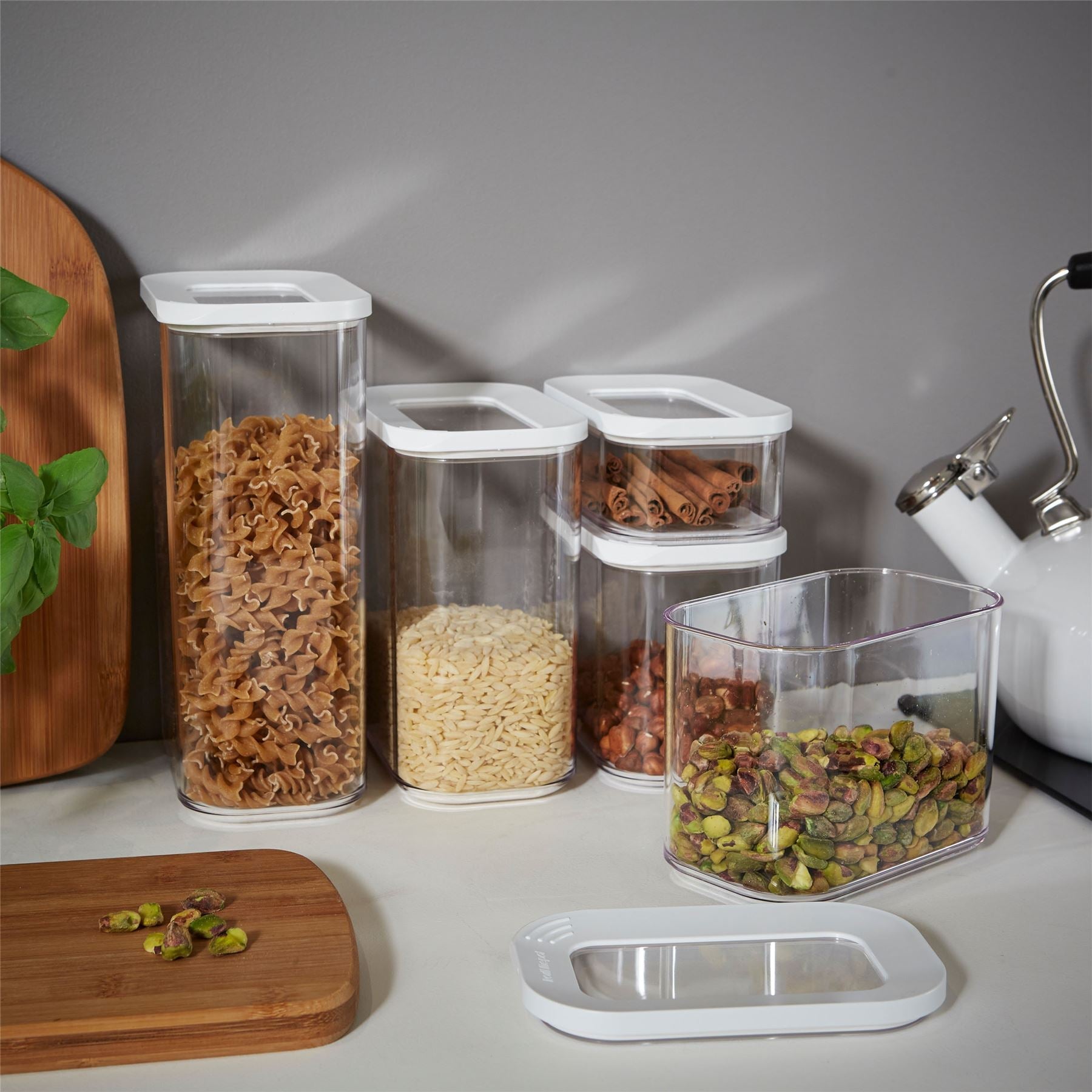 Mepal 5 Piece Storage Set – Airtight Kitchen Canisters - Image 3