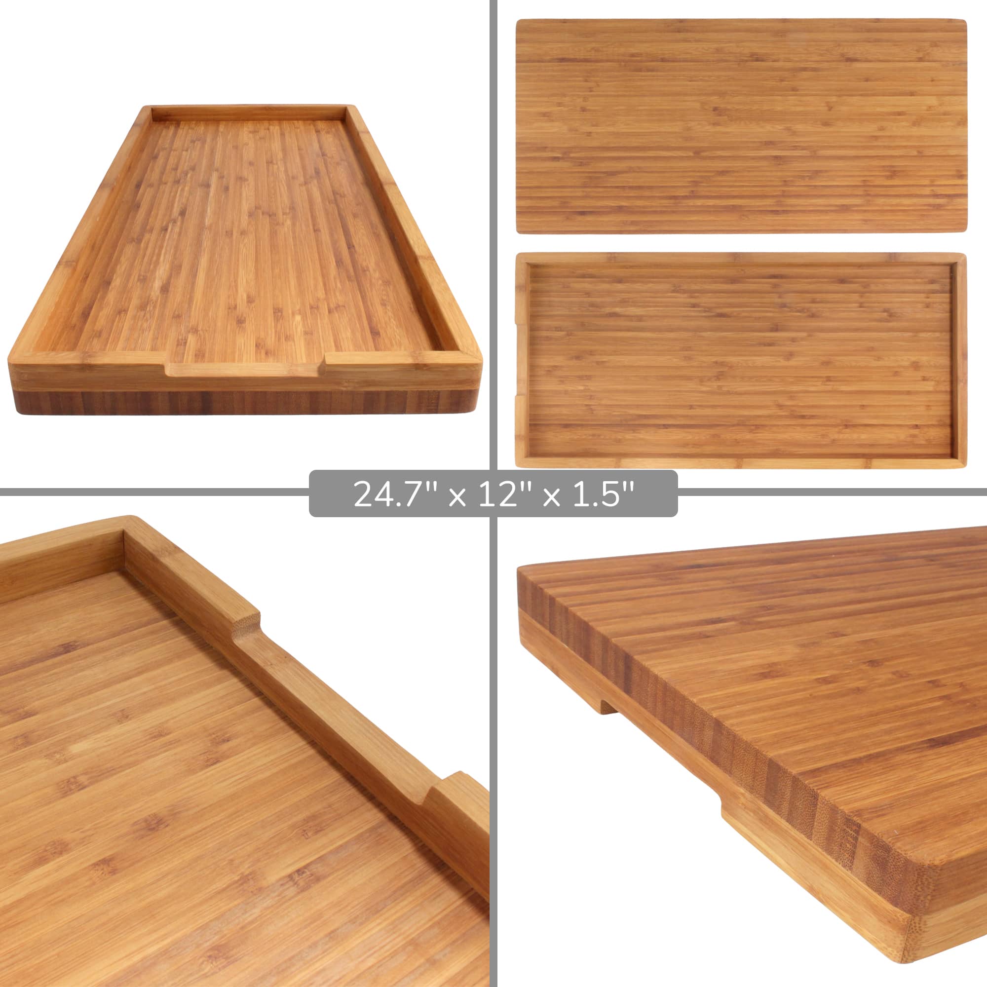 Stove Top Cover Range Burner Covers Bamboo Cutting Boards for Jenn Aire & Viking - Image 5