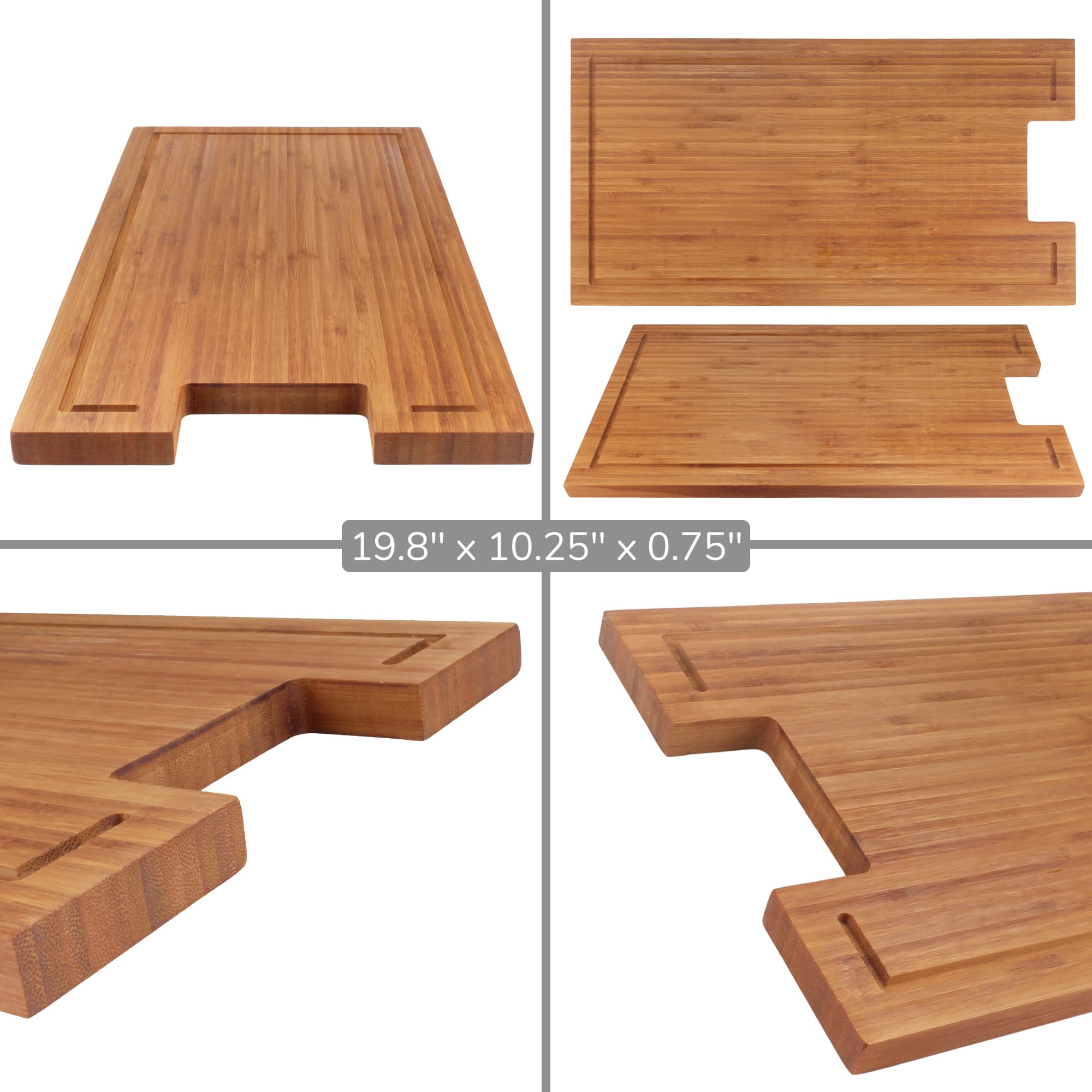 Stove Top Cover Range Burner Covers Bamboo Cutting Boards for Jenn Aire & Viking - Image 6
