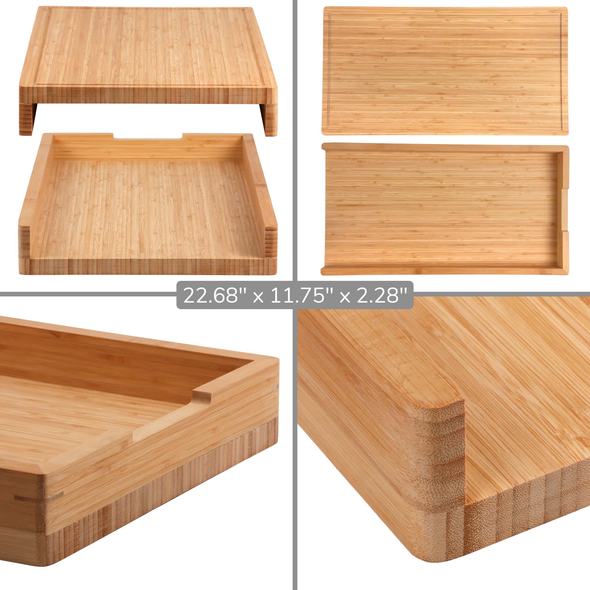 Stove Top Cover Range Burner Covers Bamboo Cutting Boards for Jenn Aire & Viking - Image 8