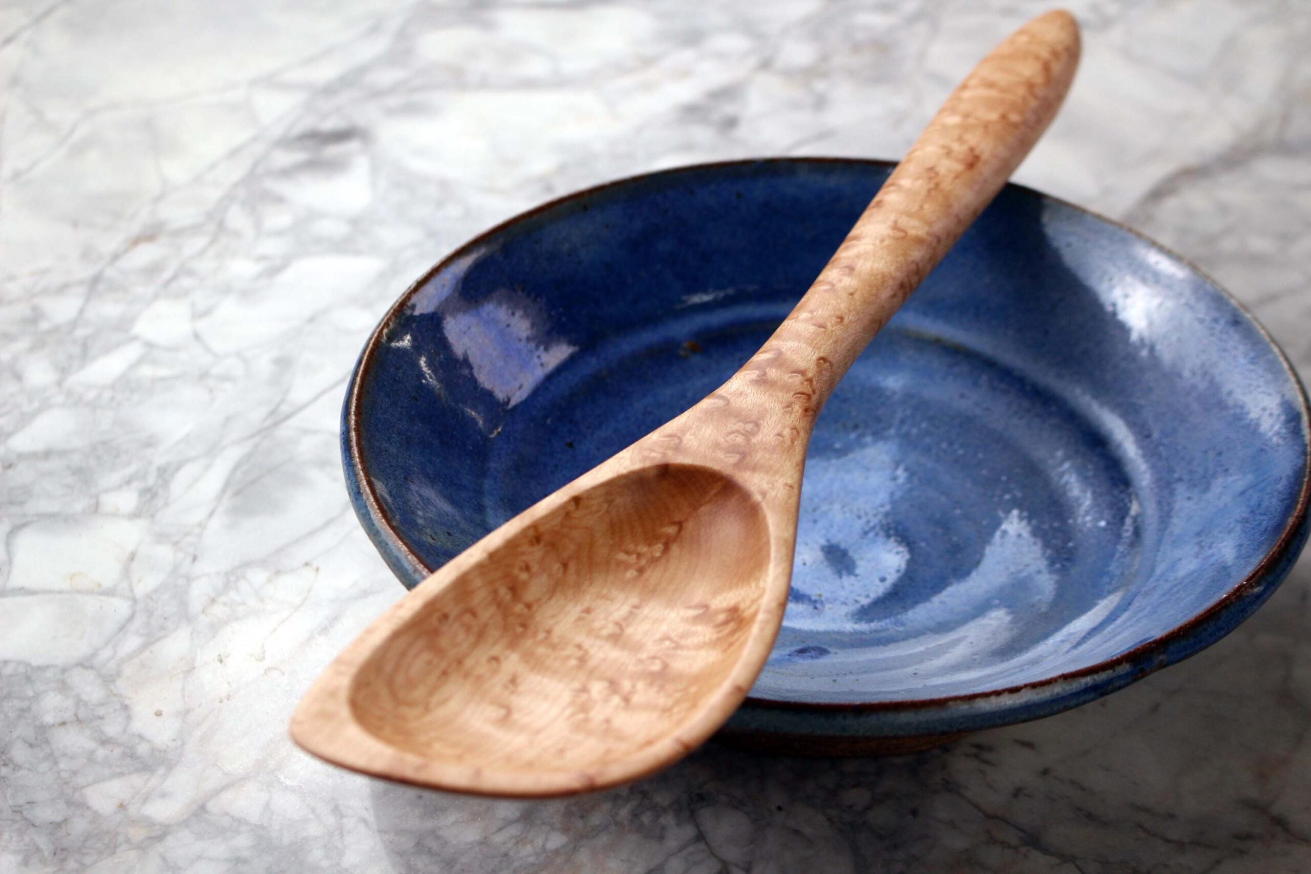 Hybrid wooden roux spoon spatula spoon hand made from Walnut, Cherry, or Maple wood - Image 10
