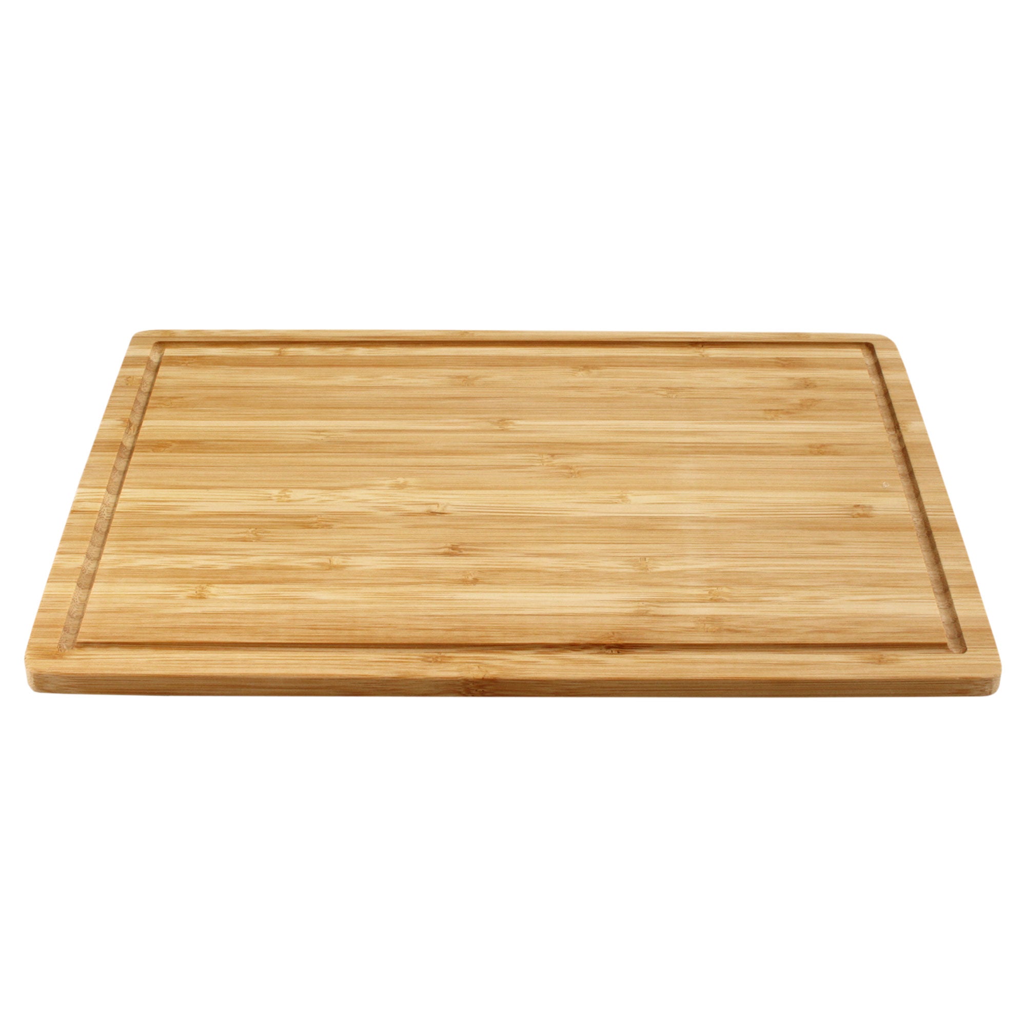 Flat Grooved Thin Bamboo Cutting Board 13" x 9" x 0.4" - Image 6
